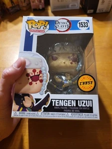Funko Pop Demon Slayer Tengen Uzui #1533 LIMITED CHASE EDITION METALLIC READ - Picture 1 of 10
