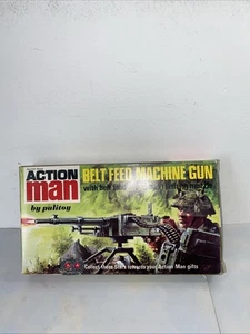Ametralladora de alimentación por correa Palitoy Action Man - Imagen 1 de 7