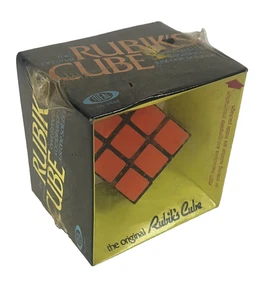 Vintage 1980 The Original Rubik's Cube by Ideal NEW Shrink Wrapped - SEALED - Picture 1 of 5