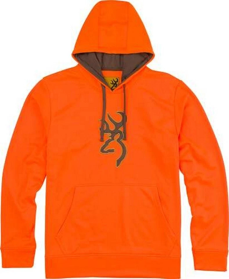 Browning Tech Hoodie Long Sleeve Blaze Orange Size X-Large - 3011880104 - Image 1 of 1