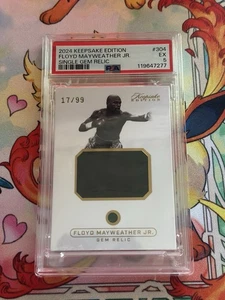 2024 Keepsake Sports Edition Floyd Mayweather Jr. GOLD PATCH GEM RELIC /99 - Picture 1 of 3