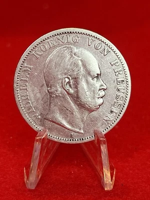1868-A German States Prussia Vereinsthaler Silver Coin - Image 1 of 3