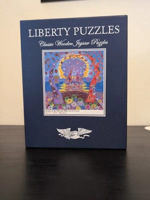 Liberty Wooden Puzzles Return to the Welcome Hills David Newton 480 pc Retired - Image 1 of 4