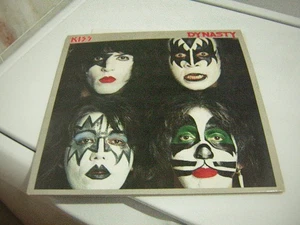 KISS LP DYNASTY 1979 W/POSTER &MERCH FORM AUCOIN ACE FREHLEY PETER CRISS - Picture 1 of 17