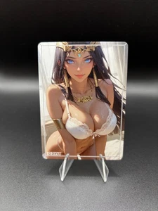 Ishizu Yu gi Oh Waifu Card TCG Full Art Waifu Legends Custom - Bild 1 von 2