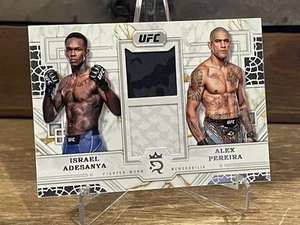 2024 Topps UFC Royalty - Israel Adesanya Alex Pereira Maridajes Prodigiosos /99 🔥 - Imagen 1 de 2