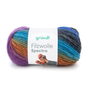 Gründl Filzwolle Spectra 100 g atlantis multicolor 100 g  Filzwolle - Bild 1 von 1