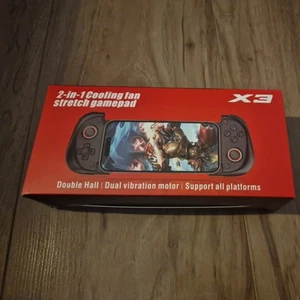 Bluetooth Gamepad For Mobile Phone With Cooling Fan Double Hall Sticks Vibration - Picture 1 of 2