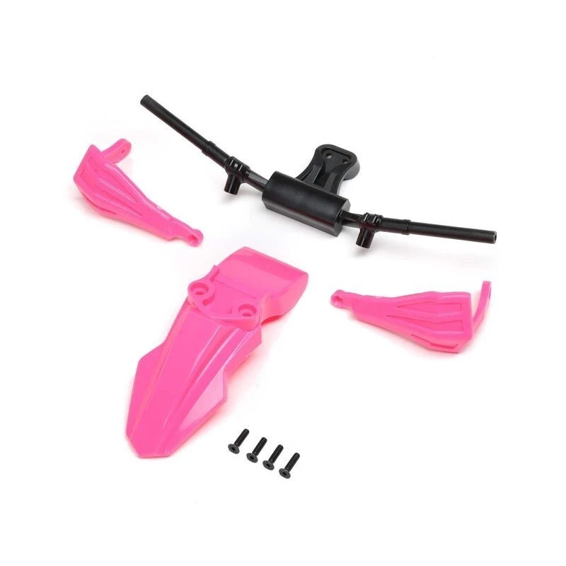 Losi Promoto-MX-SM Fender, Handguards & Handle Bars, Pink: PM-SM - LOS-2295 - Image 1 of 1