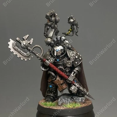Warhammer 40K Manos de Hierro Gran Maestro Voldus Lote Juegos Pintados Taller Ejército Foto 1 de 4