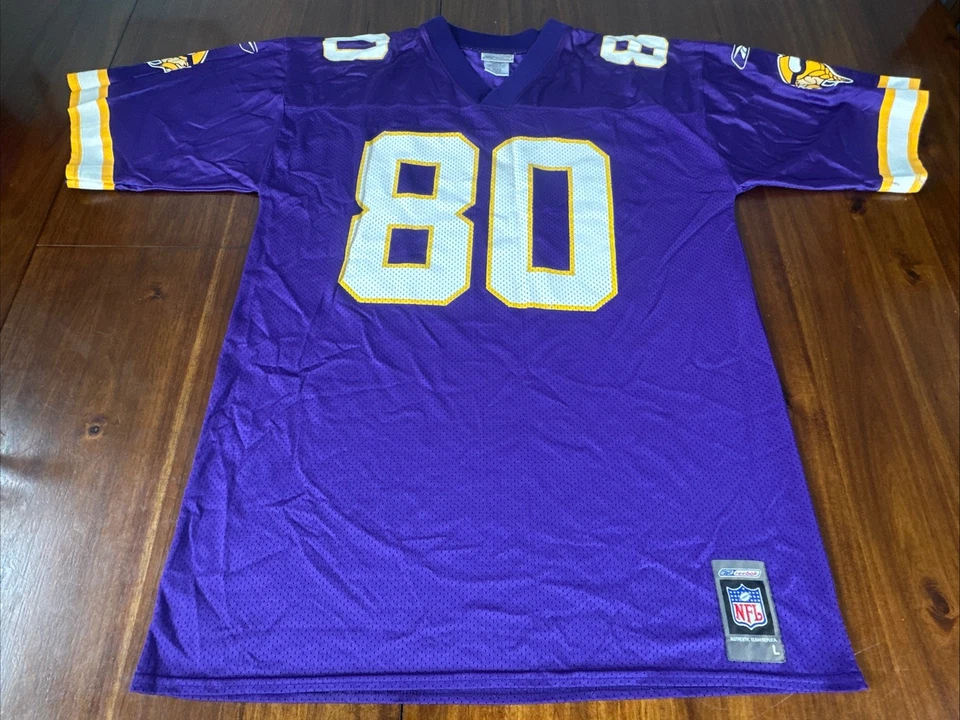 Camiseta Cris Carter Minnesota Vikings Reebok NFL Talla Grande Foto 1 de 4