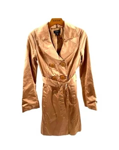 Vintage Bebe Trench Coat ( Gold ) - Picture 1 of 4