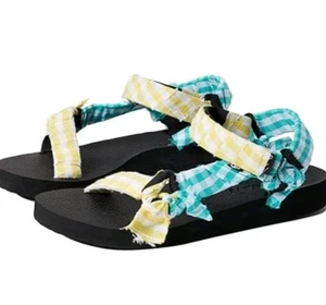 Arizona Love Damen Trekky Sandalen gelb neuwertig Bandana Gr. 38 US 8 - Bild 1 von 4