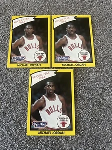 1990 SLU MICHAEL JORDAN 3 Cards Fair Cond - Picture 1 of 6
