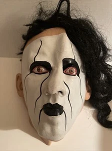 Maschera Halloween Vintage 1999 WCW Sting WWE Wrestler Paper Magic Group con capelli - Foto 1 di 6