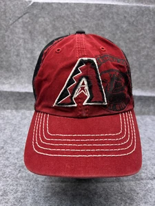 Arizona Diamondbacks '47 Hat Cap Strap Back Adult Red Black Cotton Twill MLB - Picture 1 of 14