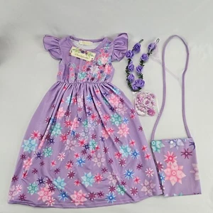 Tollder Short Dress Magic Costume - Kids Girls Role Cosplay Outfit Sz 3-4 Years - Picture 1 of 15