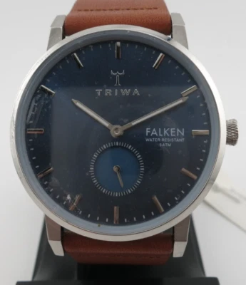 Nuevo Reloj Triwa Blue Ray Falken Analogico Cuarzo - FAST121-CL010212 - Batería Nueva Foto 1 de 4