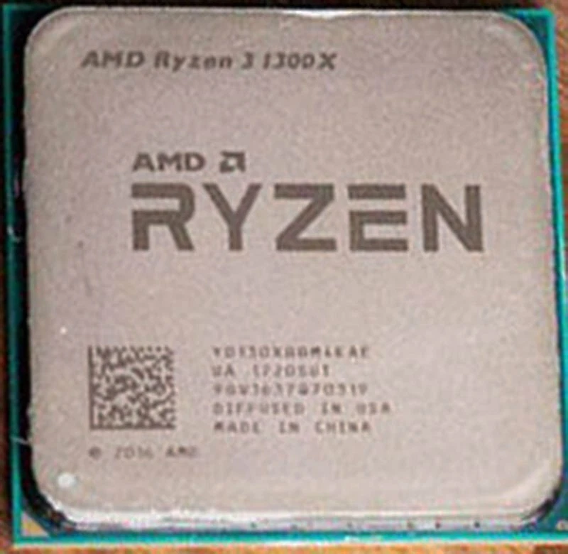 AMD Ryzen 3 1300X R3-1300X 3.5GHz 4-Core 8M 65W Socket AM4 CPU Processor - Image 1 of 1