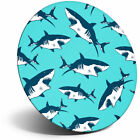 Awesome Fridge Magnet - Great White Shark Sharks Ocean Pattern Cool Gift #24176
