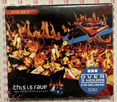 This Is Rave 7.0 Hell Freezes Over Euro Trance Various Artists 3 Disc Set CD! - Image 1 of 4