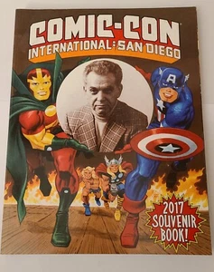 2017 SDCC Jack Kirby Exclusive Souvenir Program Book Comic Book Convention Gift  - Picture 1 of 3
