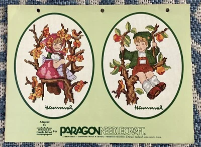 Hummel Designs Counted Cross # 5073 15 Patterns & Blessed Event Baby Pattern - Image 1 of 4