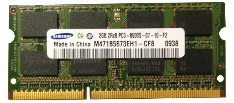 RAM SAMSUNG M471B5673EH1-CF8 SO-DIMM DDR3 2GB DDR3-1333 PC3-8500S - Immagine 1 di 1