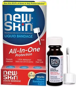 New Skin Liquid Bandage for Cuts and Minor Scrapes, 0.3 Ounce free shipping - Picture 1 of 6