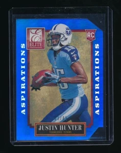 JUSTIN HUNTER 2013 ELITE ASPIRATIONS #148 RC 3/85 *TENNESSEE TITANS* - Picture 1 of 1
