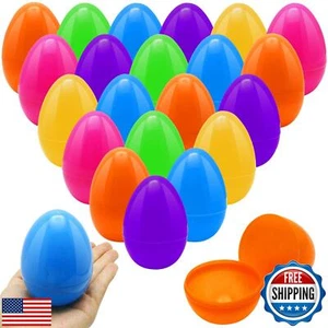 ZMCINER 36 PCS 3.55” Plastic Easter Eggs Fillable Plastic Easter Eggs Bulk Co - Picture 1 of 5