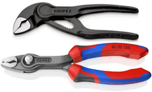 Knipex 82 02 150 TwinGrip con asas cómodas y Knipex Cobra 87 00 100 XS 100 mm - Imagen 1 de 9