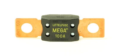 Premium Mega Fuse 100A megafuse 100 amp 32V DC Slo-Blo  - Image 1 of 4