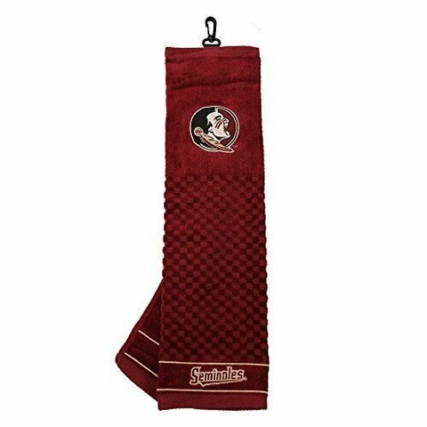 Florida State Seminoles Golf Bag Embroidered Towel  - Tri-Fold 16" x 25" Course Cover