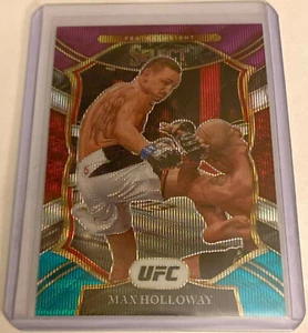 2021 Panini Select Max Holloway & Jorge Masvidal Tri Color Prizm Cards - Picture 1 of 2