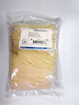CATAMOUNT,THOMAS & BETTS (1,000) 5.6" NYLON CABLE TIE/ZIP TIE INTERMEDIATE /CATAMOUNT (TM) MADE IN USA