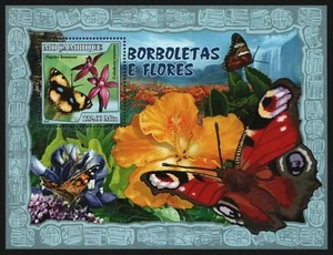 Mozambique 2007 - Mi-Nr. Bloque 214 ** - MNH - Mariposas / Mariposas - Imagen 1 de 1