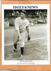 WAITE HOYT NEW YORK YANKEES PHOTO SHEET BILL GALLO DAILY NEWS 2004 - Picture 1 of 2