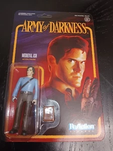 Super7 Army of Darkness Ash 3 3/4-Inch ReAction Figur Evil Dead Unpunched  - Bild 1 von 2