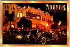 Street View at Night, Classic Car, Auburn, CA - Postcard
