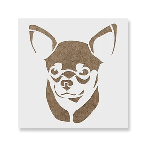 Plantilla Chihuahua - plantillas Mylar duraderas y reutilizables - Imagen 1 de 5