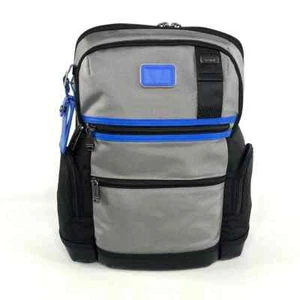 NEW Tumi Fremont PARRISH 16.0” Ballistic Nylon Backpack - GRAY with GLACIER BLUE - Picture 1 of 15
