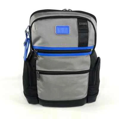 NEW Tumi Fremont PARRISH 16.0” Ballistic Nylon Backpack - GRAY with GLACIER BLUE - Image 1 of 4