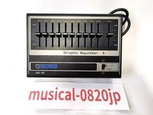 BOSS GE-10 Graphic Equalizer for Musical Instruments  - Picture 1 of 4
