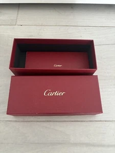 NEW! Auth Cartier Glasses Sunglasses Case Box - Small Size - Picture 1 of 3