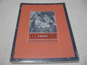 HLT Mormon NEUTESTAMENT Seminar Studenten Unterrichtshandbuch (für 3-Ring-Mappe) NEU! - Bild 1 von 2