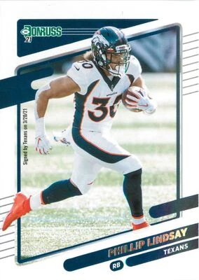Bradley Chubb 2021 Donruss Football Base Card #182 Denver Broncos NFL - Image 1 of 2