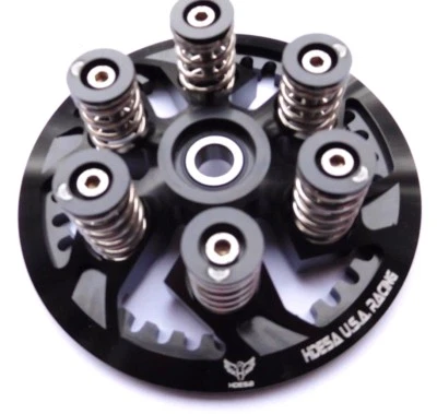 DUCATI DRY CLUCH PRESSURE PLATE w/ Spring / Collar SET BLACK ANODIZED  - Image 1 of 2