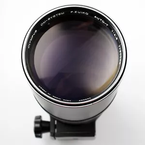 Olympus OM F.Zuiko Auto-T 300mm f/4.5 Telephoto Lens + Tripod Mount - Picture 1 of 4