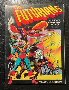 THE FUTURIANS MARVEL GRAPHIC NOVEL #9 DAVE COCKRUM - Picture 1 of 7